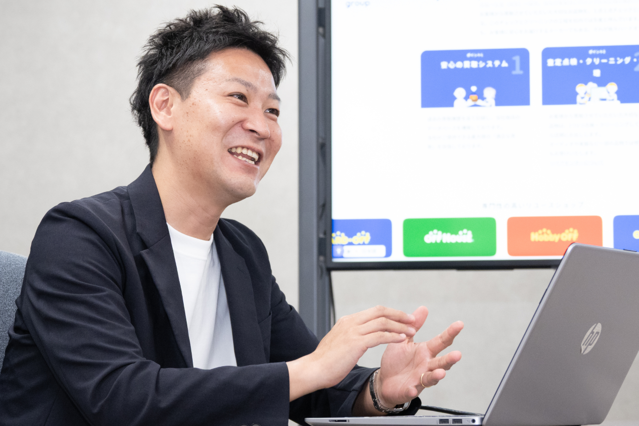 社員Y.Mの仕事の様子1