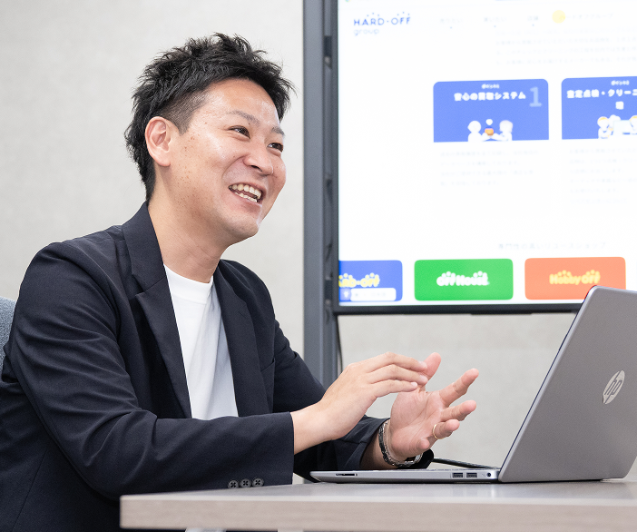 社員Y.Mの仕事の様子1